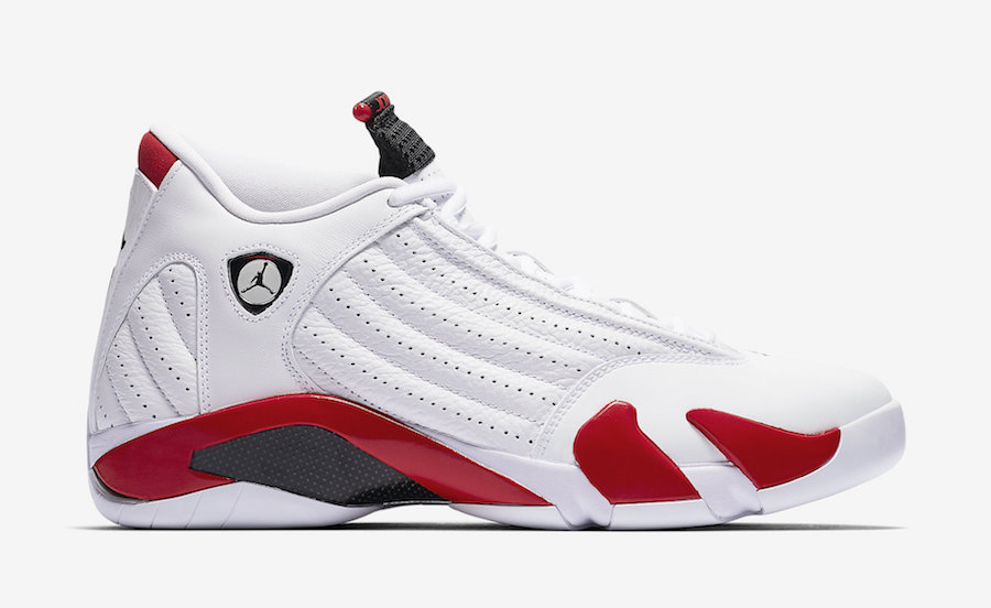 Air Jordan 14,AJ14,发售,487471-1  纯正元年装扮！白红 Air Jordan 14 官图释出，下周发售！