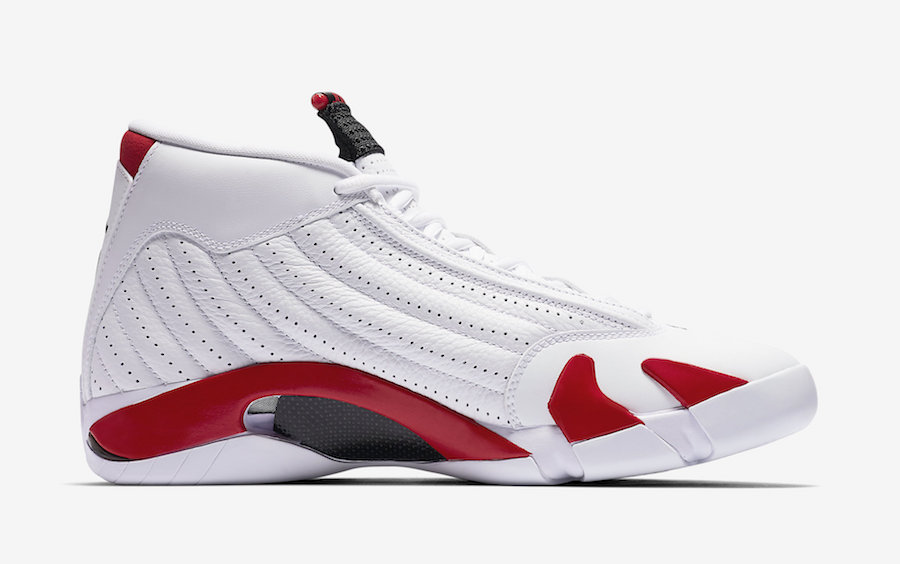 Air Jordan 14,AJ14,发售,487471-1  纯正元年装扮！白红 Air Jordan 14 官图释出，下周发售！