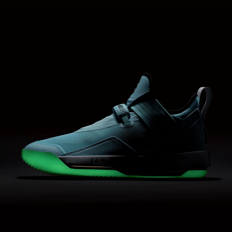 Air Jordan 33 SE,AJ33,发售  鞋底还有夜光效果！郭艾伦专属 Air Jordan 33 SE 即将发售