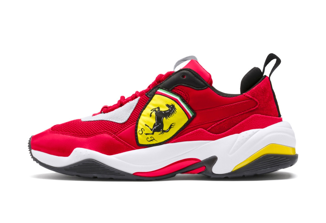 Thunder,PUMA  老爹鞋 PUMA Thunder 终于迎来「法拉利」联名了！