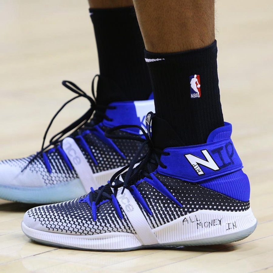 New Balance,OMN1S,伦纳德  发售日期杳无音讯！伦纳德上脚 New Balance OMN1S PE 战靴！