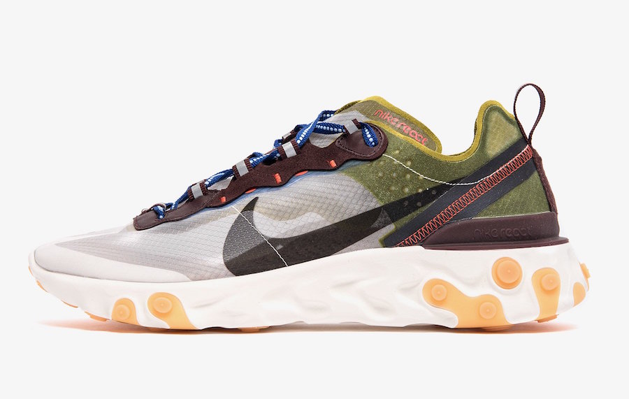 Nike,React Element 87  舒适又好看的夏日之选！两双全新 React Element 87 五月发售