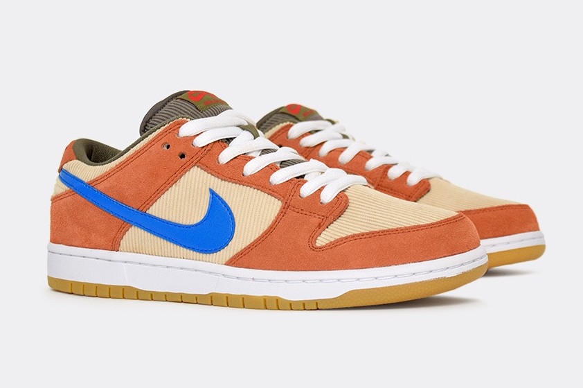 Nike,Dunk,SB,发售,BQ6817-201  除了 OW 联名，接下来这双灯芯绒 Dunk 恐怕你也顶不住