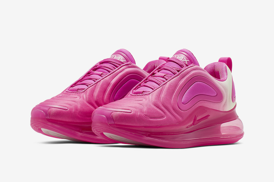Air Max 720,Nike,发售,AQ3195-601  抢眼艳丽的渐变鞋面！全新配色 Air Max 720 即将发售！