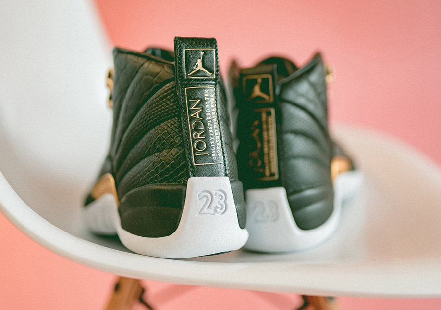 AO6068-007,Air Jordan 12,Nike,  看完就心动了！鳄鱼纹 + 蛇纹 Air Jordan 12 月底发售！