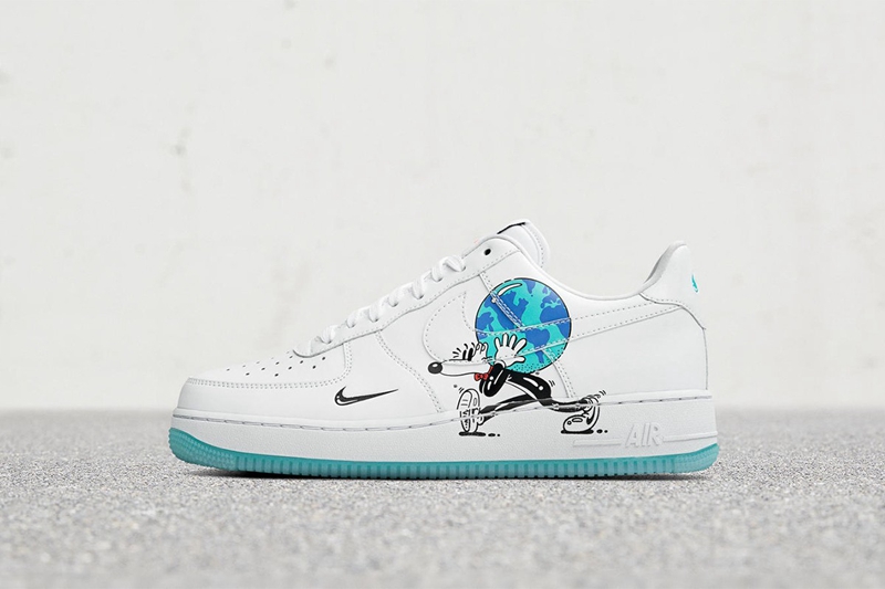 Air Force 1,AF1  卡通细节 + 鸳鸯撞色！ Nike 这个「环保联名」每一双都想要！