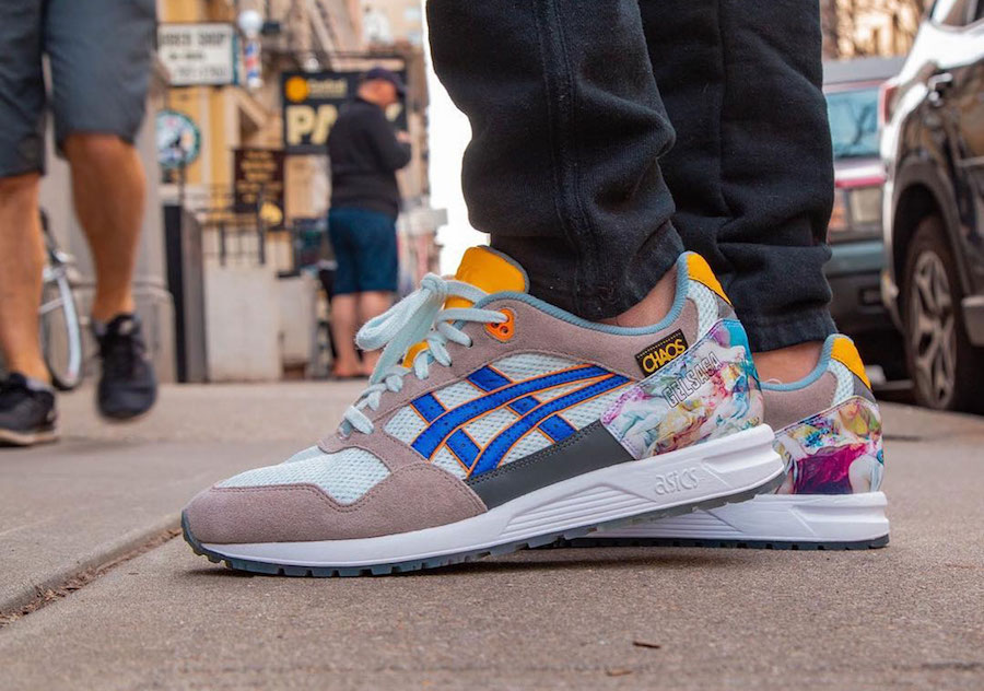 ASICS Gel Saga,Vivienne Westwo  欧式油画装饰 + 独特双鞋垫！独特 ASICS 联名即将发售