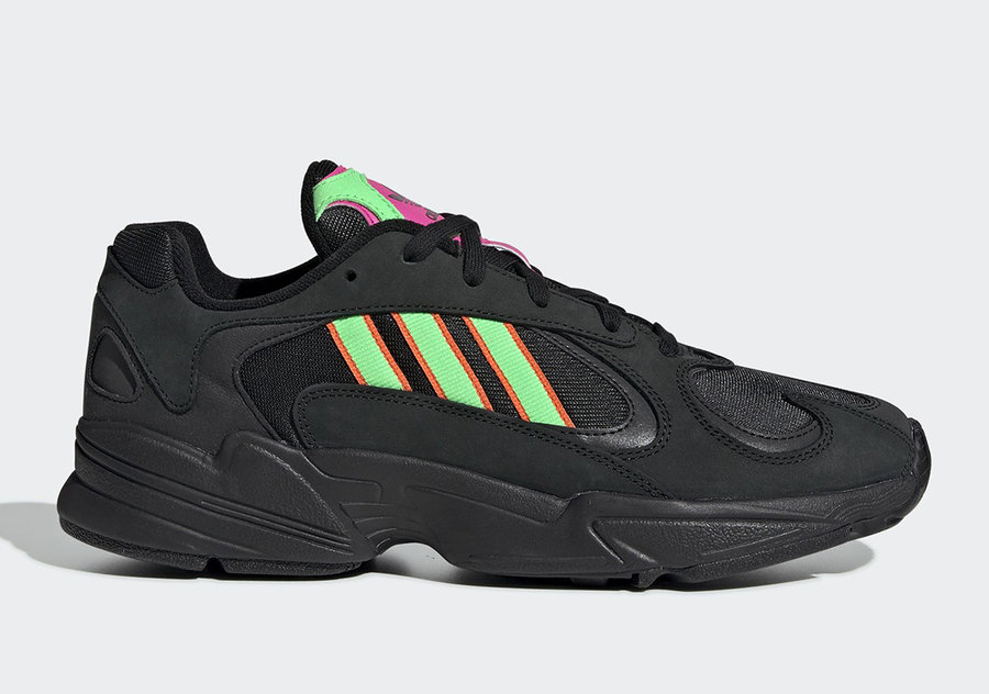 adidas,Yung-1,发售,EF5297  又该穿老爹鞋了！黑武士 + 阴阳撞色，Yung-1 再曝新配色！