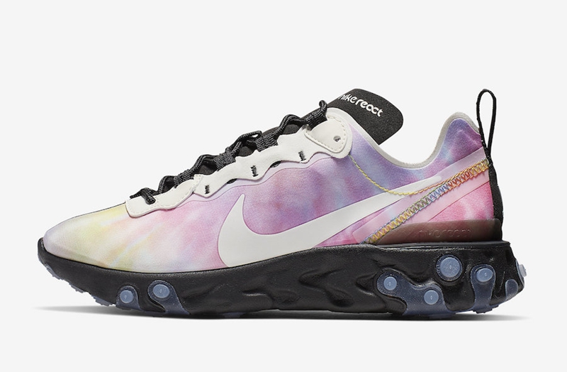 CJ6896-901,React Element 55,Ni  夏日炫彩搭配！Nike React Element 55 新配色即将发售