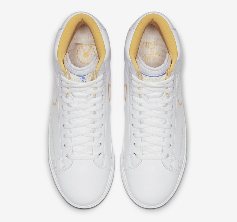 Nike,WMNS,Blazer Mid,CJ3643-10  简约又出彩！彩虹镭射 Nike WMNS Blazer Mid 现已发售
