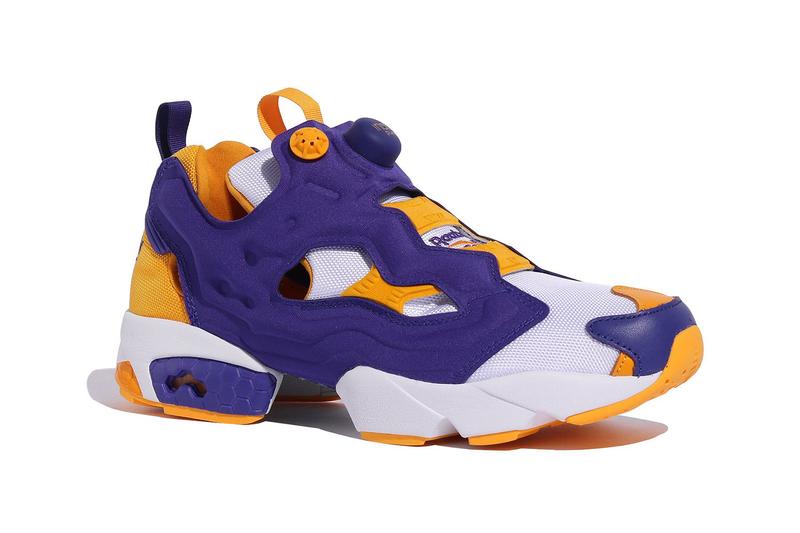 Reebok,Instapump Fury,发售  紫金湖人配色！全新 Reebok Instapump Fury 现已发售