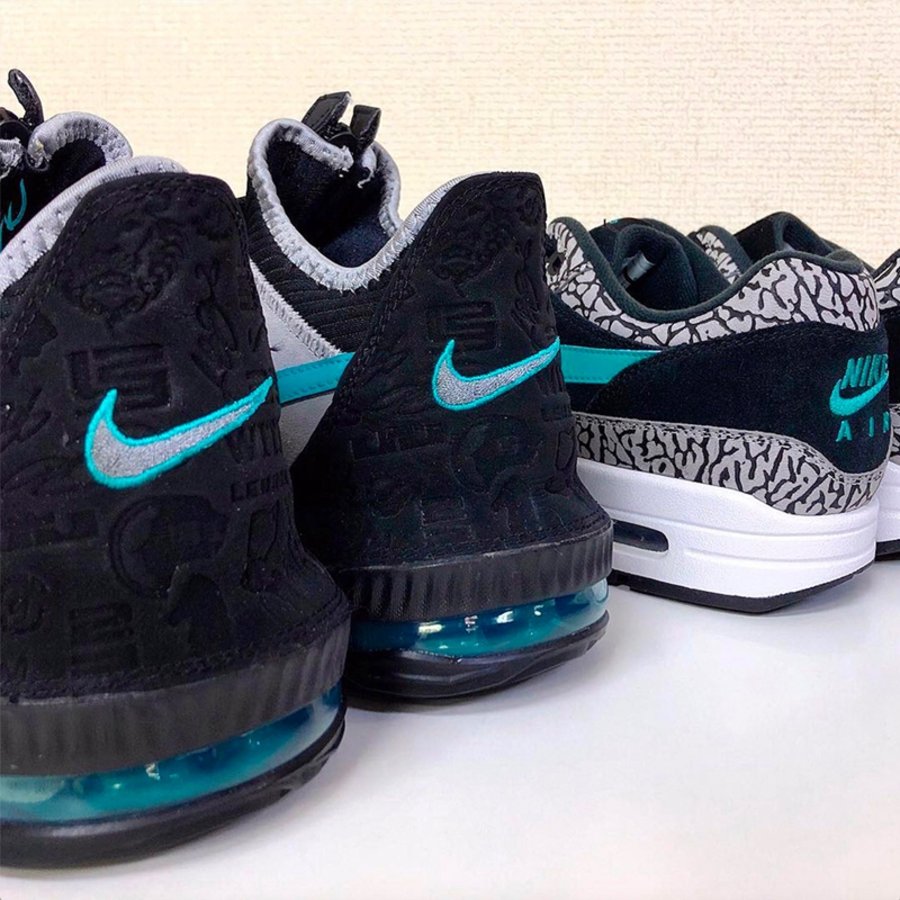 发售,atmos,LeBron 6 low,Nike  致敬经典大象配色！第二款 atmos × LeBron 16 Low 即将发售