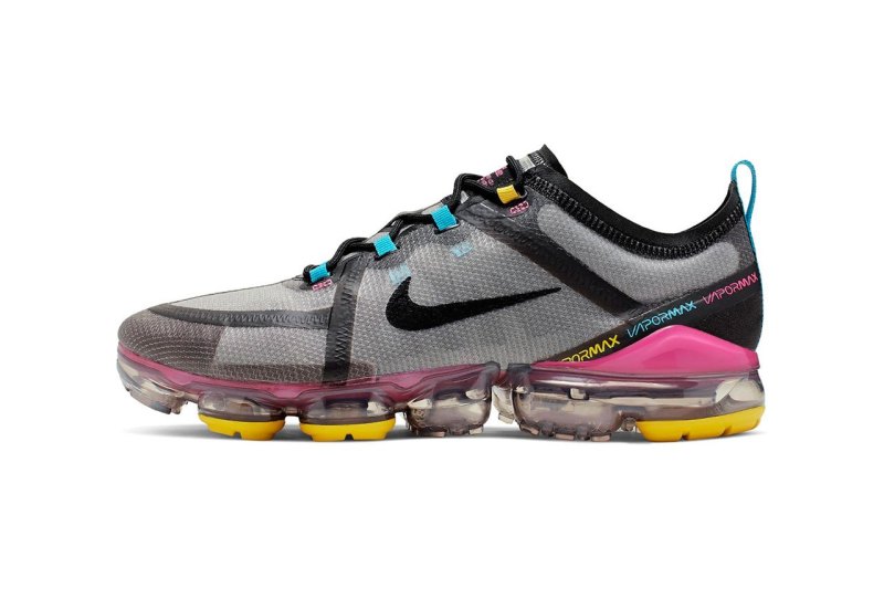 Air VaporMax 2019,nike,发售  炫彩细节点缀！Air VaporMax 2019 再曝新配色