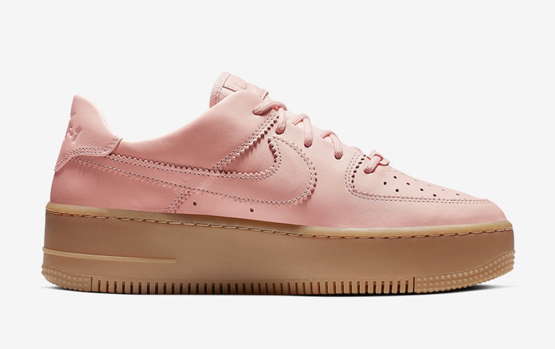 Nike,Air Force 1,AR5409-600  粉嫩配色 + 增高中底！全新 Air Force 1 Sage 即将发售
