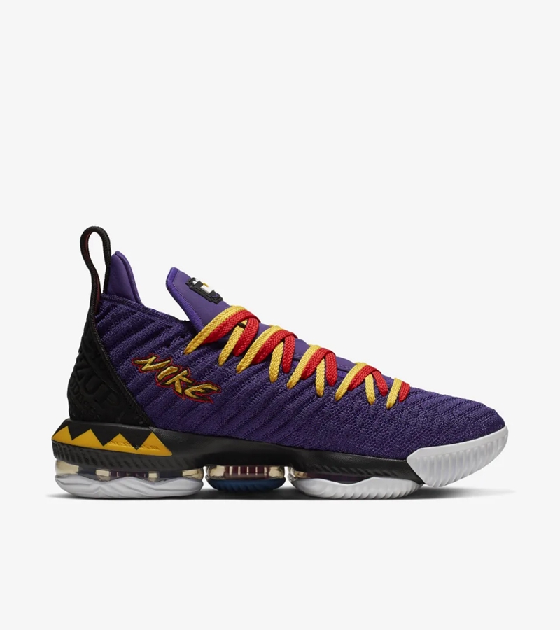 Nike LeBron 16,CI1520-500  詹皇童年最爱！Nike LeBron 16 “Martin＂ 官网明日发售