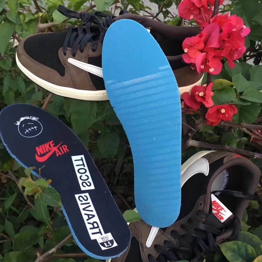 Air Jordan 1 Low，Travis Scott,  9 月发售！Travis Scott × Air Jordan 1 Low 清晰实物曝光