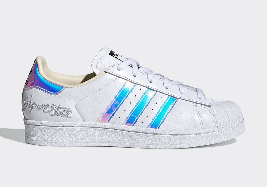 adidas,Stan Smith,Super Star,发  全息装扮 + 刺绣签名！这两双 adidas 小白鞋也太帅了！