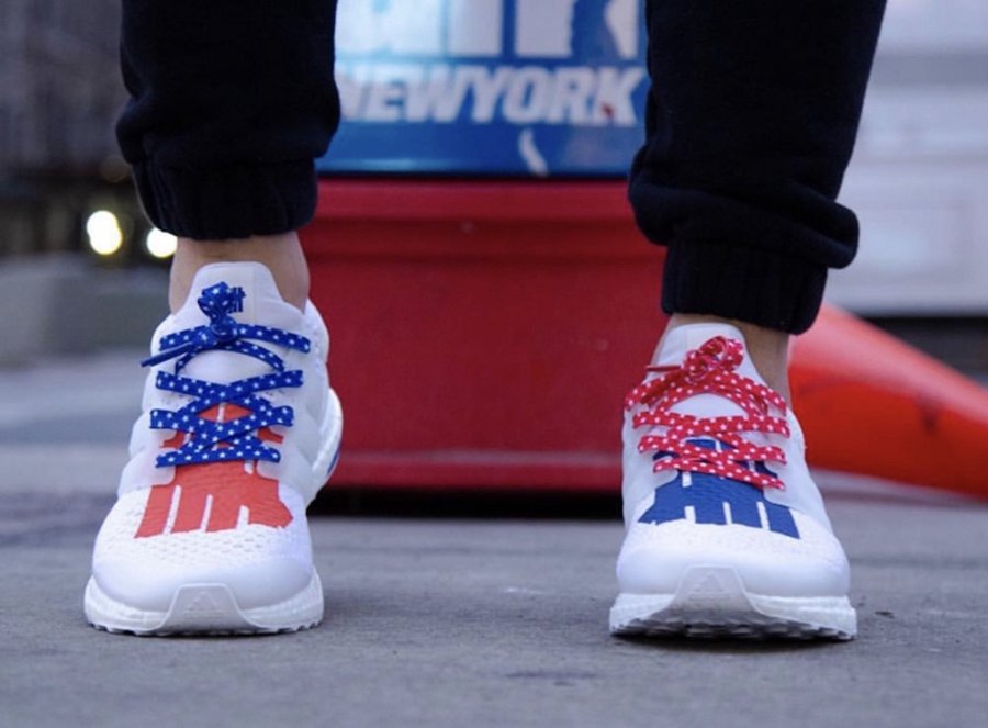 UNDEFEATED,adidas,Ultra Boost  3M 反光 ＋ 鸳鸯撞色！这双 UNDFTD × adidas 上脚超炫酷！