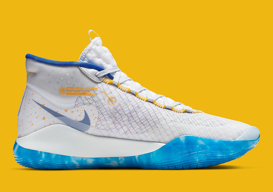Nike,KD12,发售,AR4229-100  主场球衣配色 + 独特晕染外底！全新 Nike KD12 即将发售