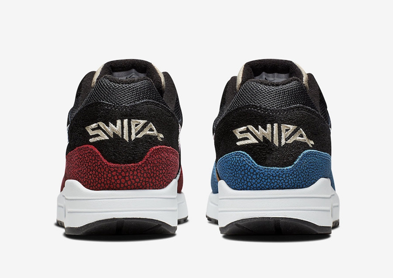 Nike,Air Max 1,CJ9746-001,发售  骚气十足的鸳鸯配色！Nike Air Max 1 “SWIPA” 即将发售