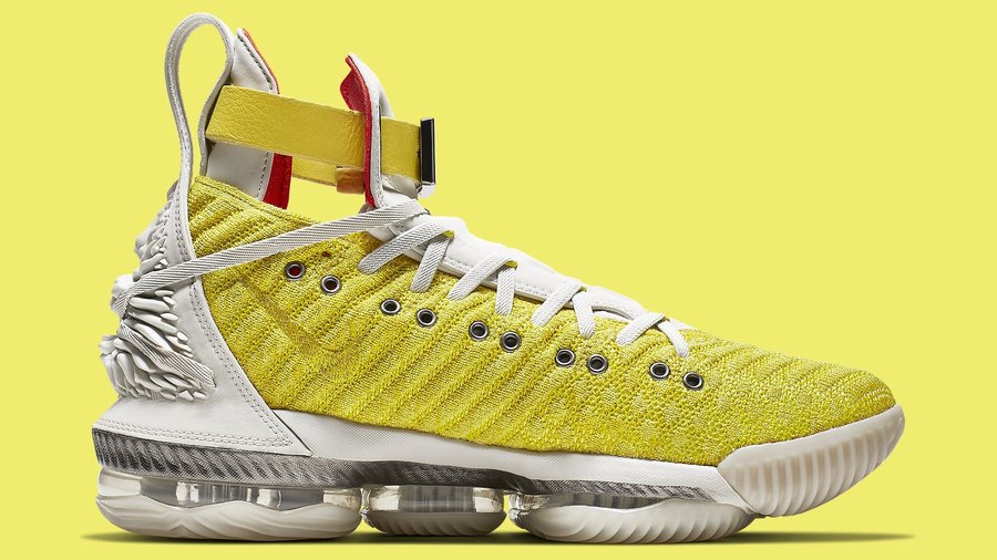 LeBron 16,HFR,Nike,发售,CI1145-7  我又酸了！柠檬黄配色 Nike LeBron 16 “HFR” 即将发售！
