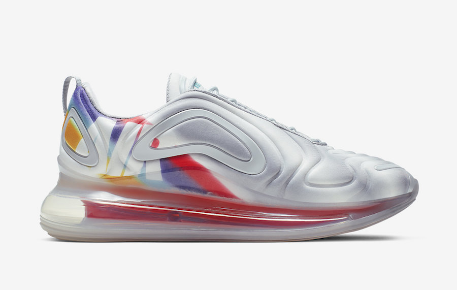Nike,Air Max 720,AO2924-011,发售  彩虹主题又来了！Air Max 720 “Pride” 下月发售