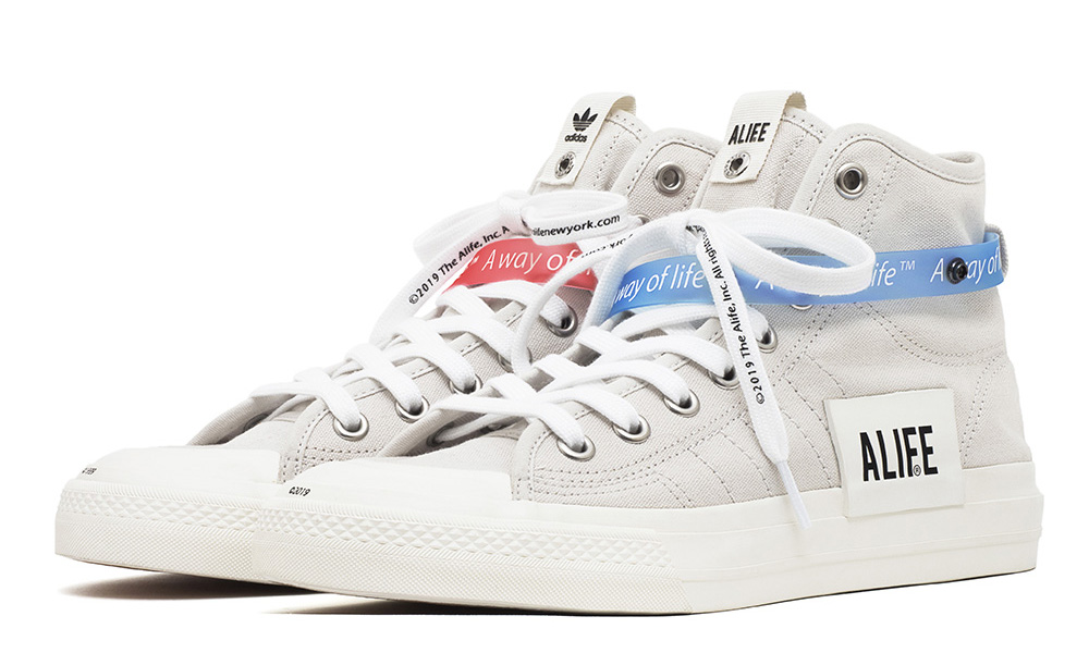 adidas,Nizza Hi,发售,Alife®  44 年前的 NBA 实战鞋！ALIFE x adidas 联名明日发售