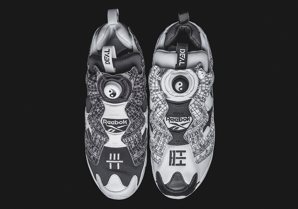 Reebok,Instapump FuryInstapump  阴阳太极 + 风水罗盘！DEAL x Reebok 全新联名首度曝光