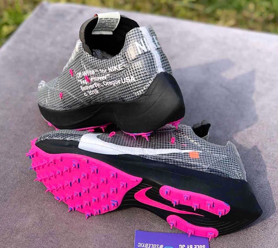 OFF-WHITE,Nike,发售  全新鞋型今夏登场！灰粉 OW x Vapor Street 实物曝光
