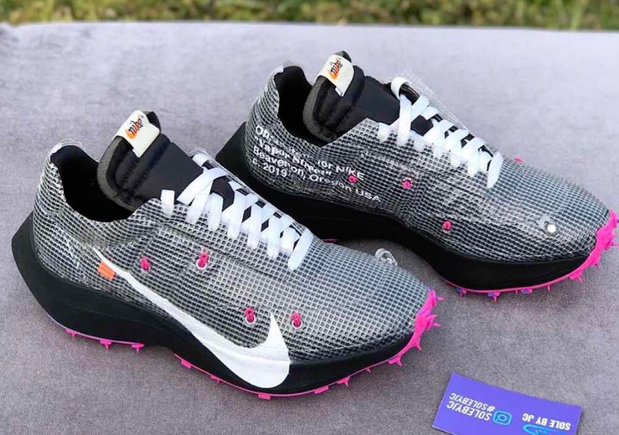 OFF-WHITE,Nike,发售  全新鞋型今夏登场！灰粉 OW x Vapor Street 实物曝光