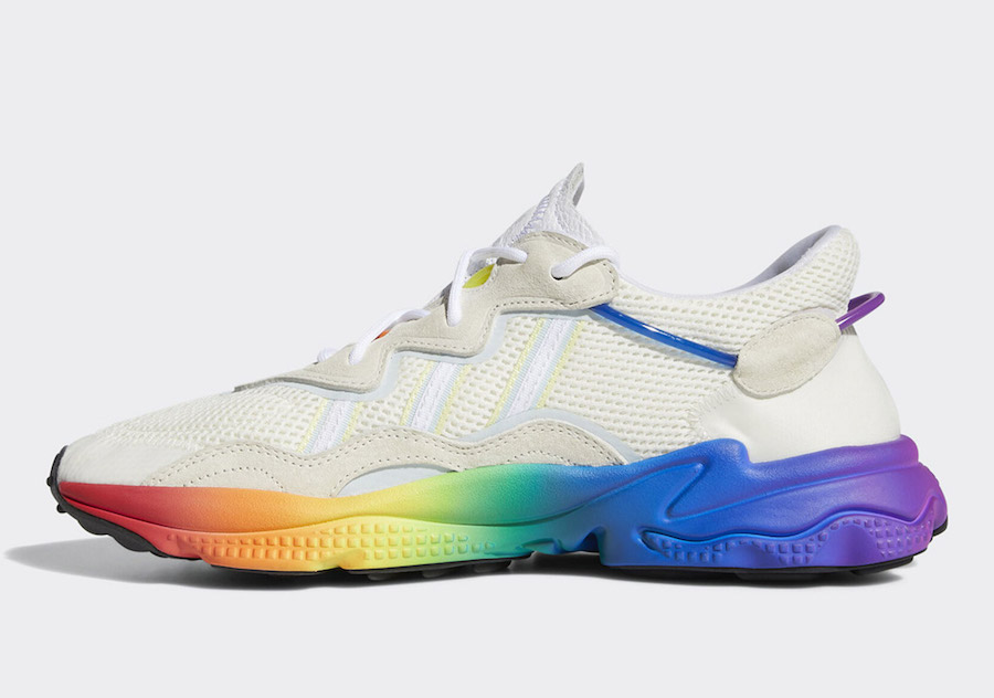 adidas Ozweego,发售,EG1076  夸张的彩虹渐变中底！adidas Ozweego 新配色即将发售