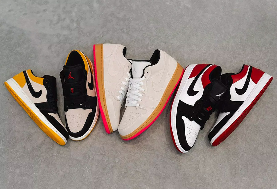 Air Jordan 1 low,AJ1,nike,发售,A  特殊刺绣 Swoosh Logo！ 黑脚趾 Air Jordan 1 Low 首度曝光