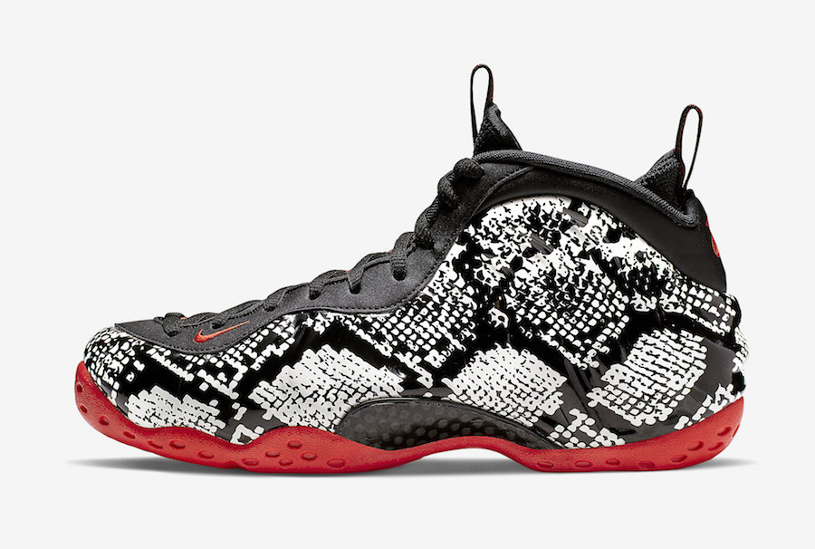 发售,Air Foamposite One,Nike  蛇纹喷官图释出！全新 Air Foamposite One 下月发售
