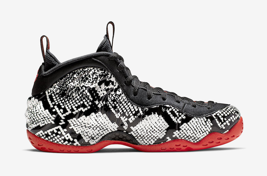 发售,Air Foamposite One,Nike  蛇纹喷官图释出！全新 Air Foamposite One 下月发售