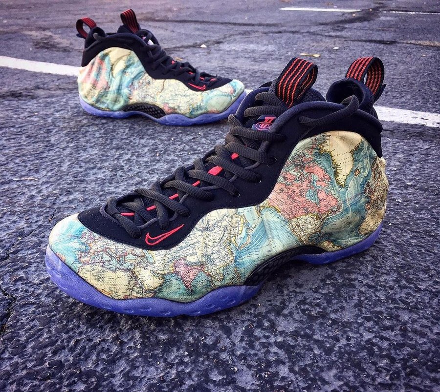 Nike,adidas,ascis,Timberland  “地图喷” 惊艳面世！想不到，这双鞋竟然是...