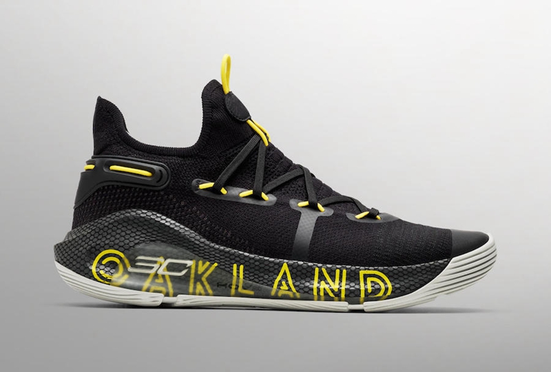 Under Armour,Curry 6,发售  中底超醒目字体！UA Curry 6 全新配色明日发售！