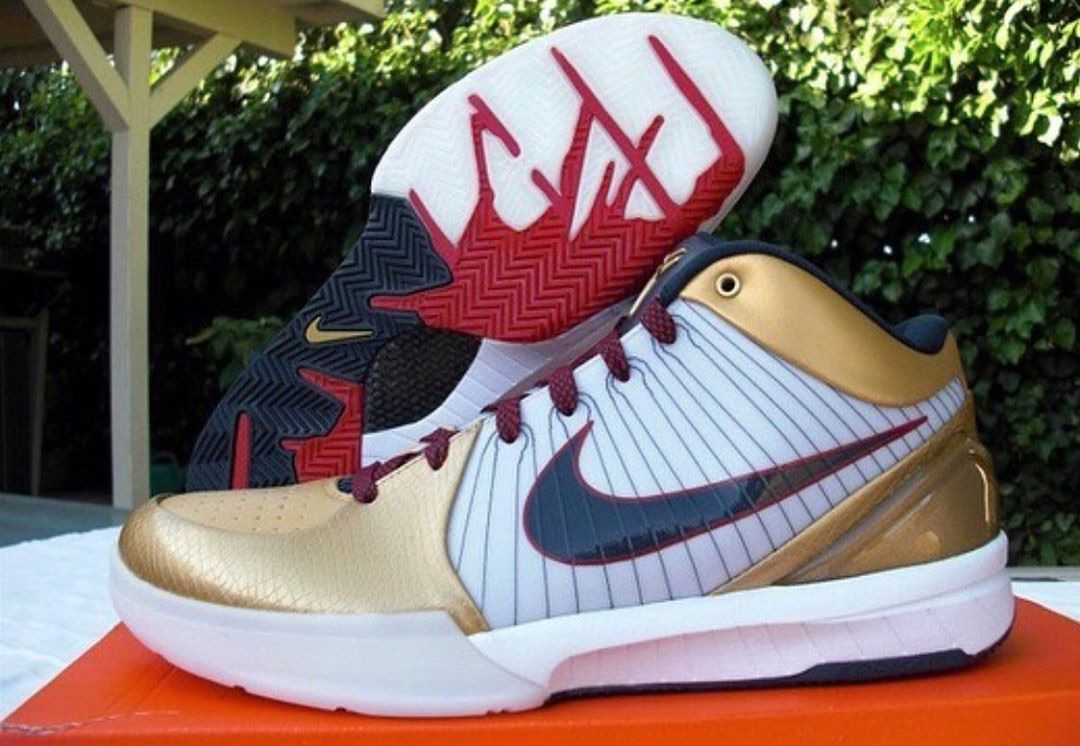 Kobe 4,Nike  又一个经典配色回归！Kobe 4 金牌配色传言即将发售