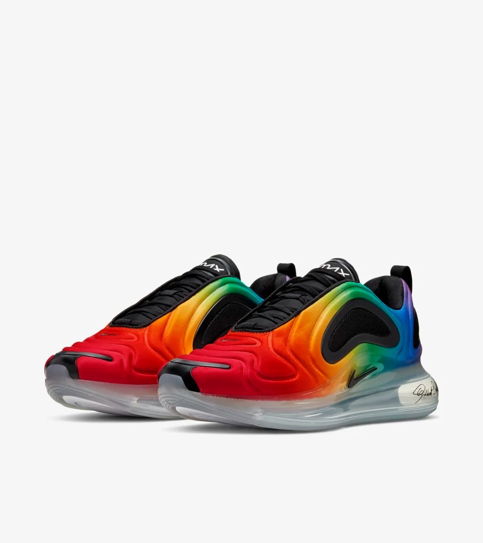 Air Max 720,Nike,发售  可能是最美配色！彩虹 Air Max 720 本周六发售！