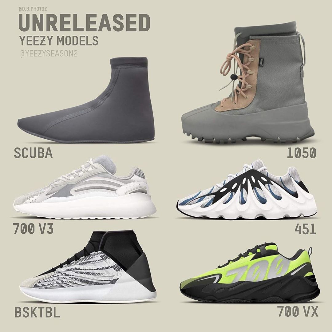 款,尚未,市售,的,Yeezy,新鞋,除了,700,还有,…  6 款尚未市售的 Yeezy 新鞋！除了 700 V3，还有…