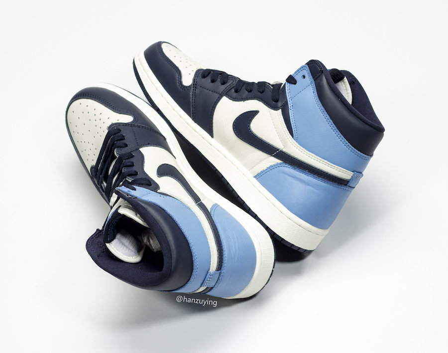 Air Jordan 1,AJ1,发售,Jordan bra  Air Jordan 1「北卡脚趾」实物曝光！人气颇高，八月发售！