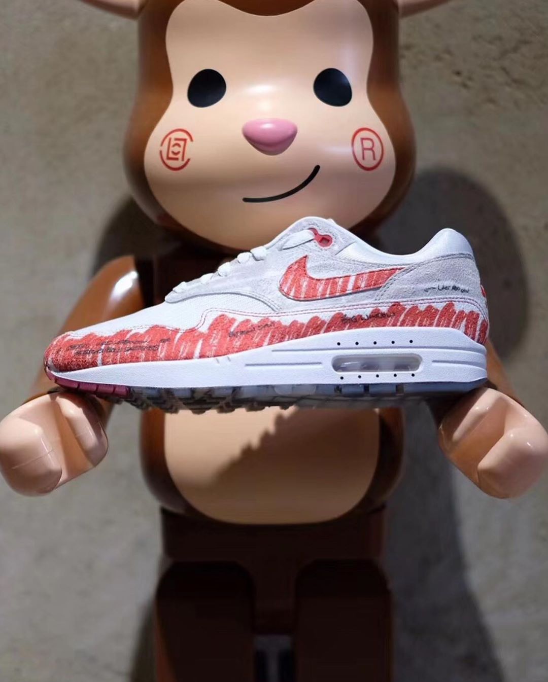 Air Max 1,Tinker,Nike  手绘涂鸦效果！手稿 Air Max 1 Tinker 实物首度曝光