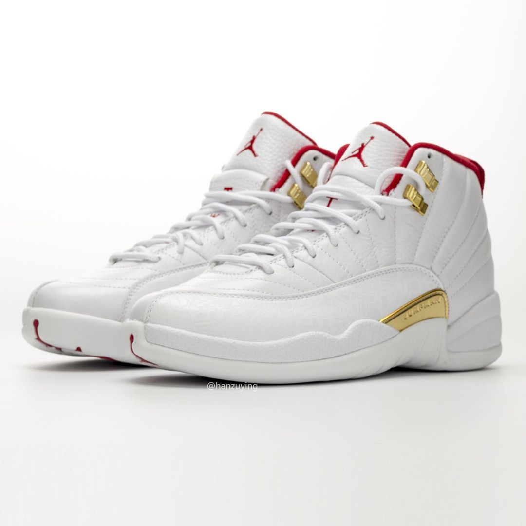 Air Jordan 12,AJ12,发售,Jordan B  中文标注 + 篮球世界杯！Air Jordan 12 “FIBA” 实物抢先看！