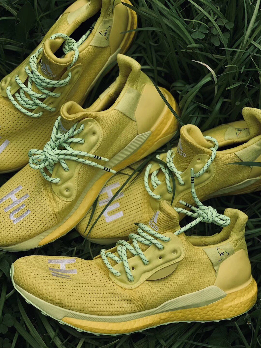 adidas,Solar Hu,菲董,发售  菲董又要发力了！又一款黄色 Solar Hu 实物曝光！