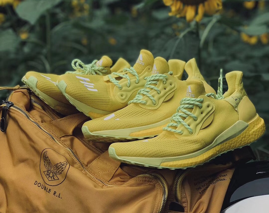 adidas,Solar Hu,菲董,发售  菲董又要发力了！又一款黄色 Solar Hu 实物曝光！