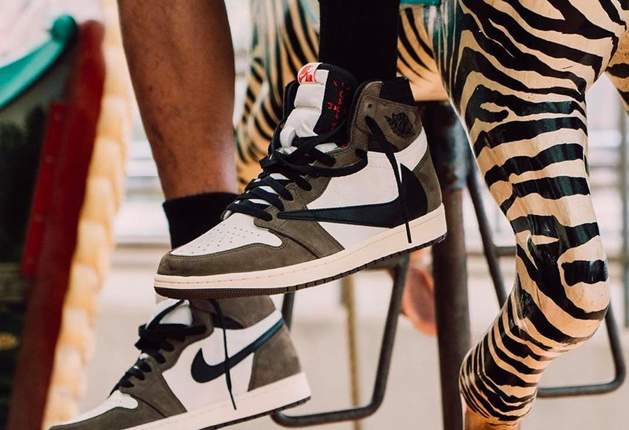Nike,AJ1,Air Jordan 1,Travis S  低帮反勾 Air Jordan 1 九月发售！看完上脚图又种草了！