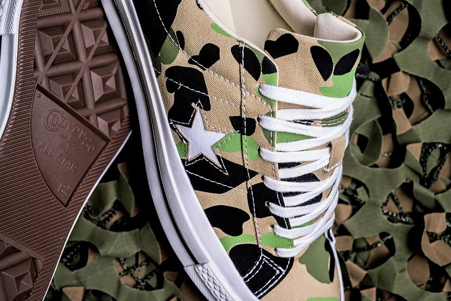 发售,One Star,Converse  军事迷彩主题加持！全新 Converse One Star 现已发售！
