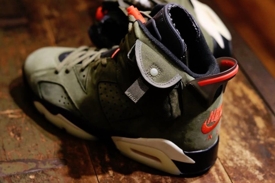 Air Jordan 6,AJ6,CN1084-200,发售  致敬淘金文化！Travis Scott x AJ6 最新实物美图释出！