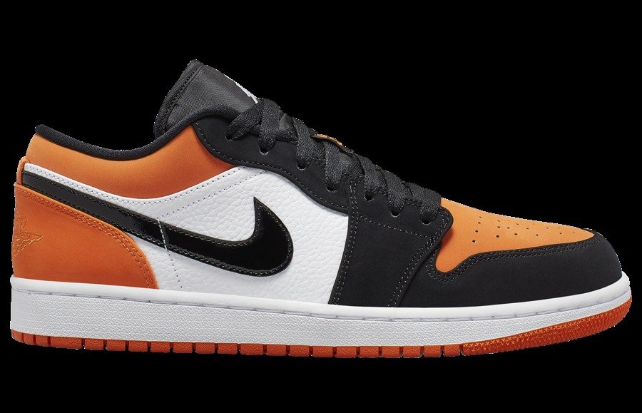 Nike,Air Jordan 1 Low,AJ1,发售,5  黑扣碎实物图首次曝光！全新 Air Jordan 1 Low 即将发售！