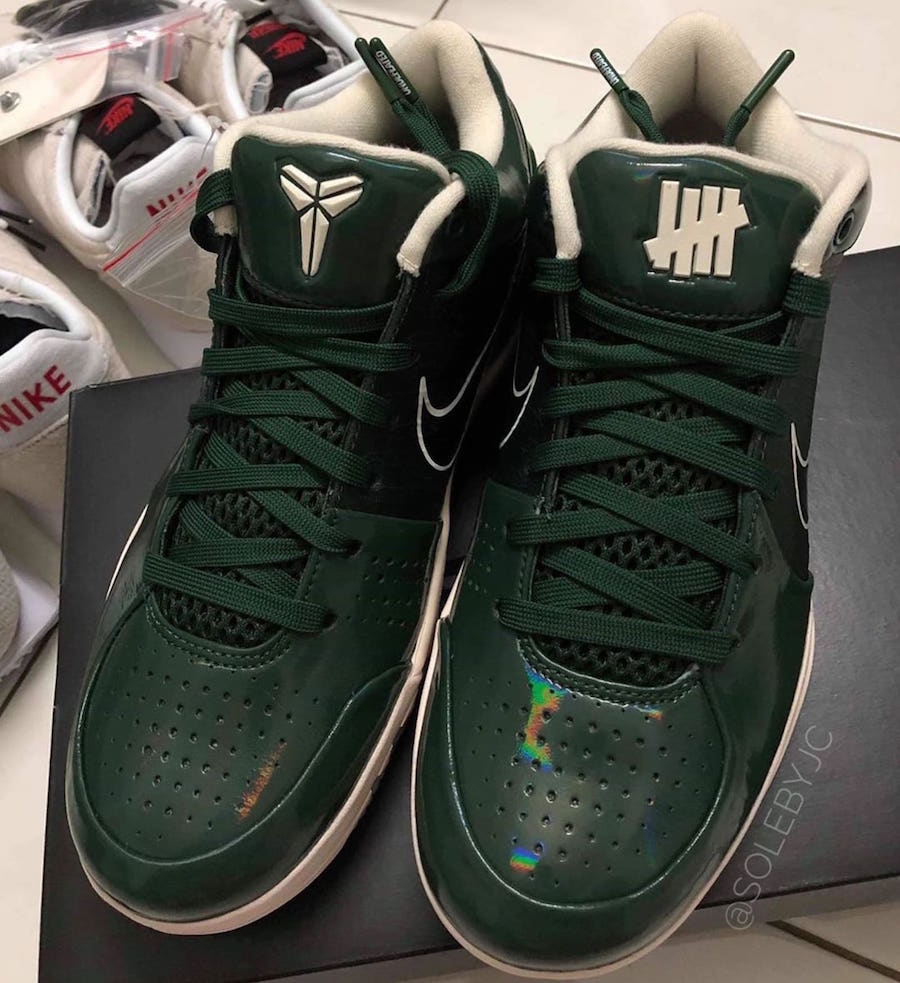UNDEFEATED,Nike,Zoom Kobe 4,ZK  暗藏彩蛋！UNDEFEATED x Zoom Kobe 4 全新配色抢先看！