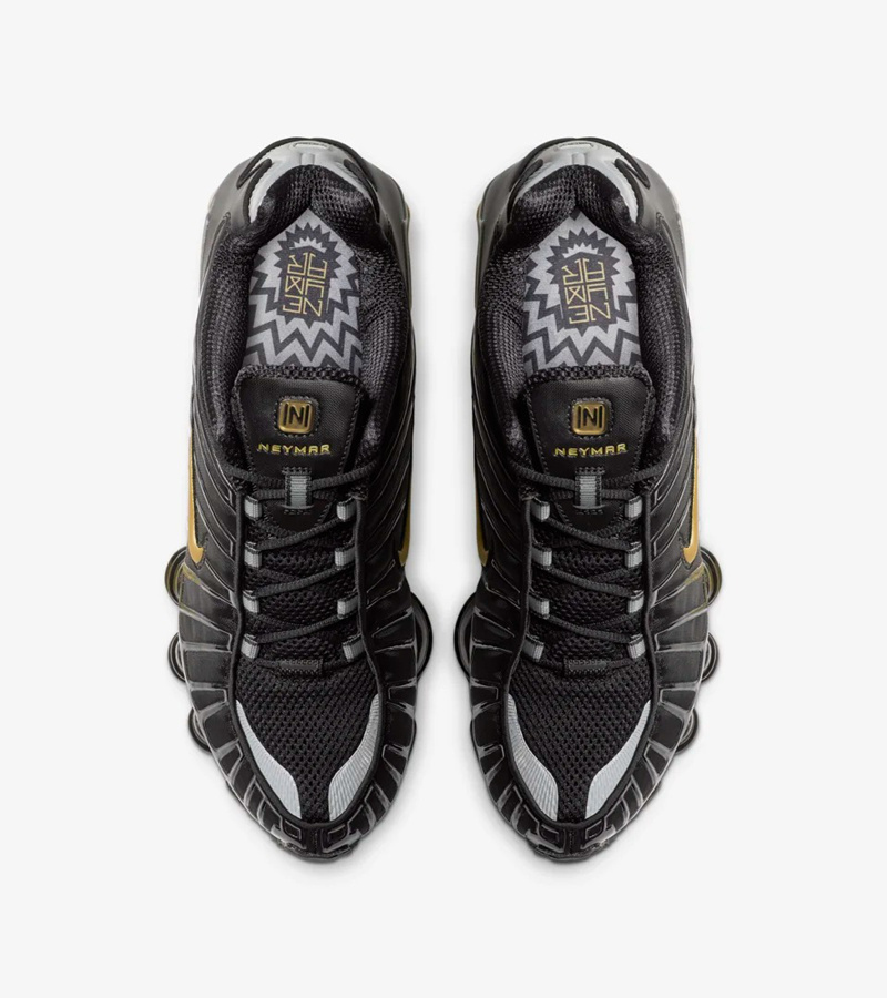 Nike,Shox Tl,发售,Neymar  复古黑金加持！内马尔专属 Nike SHOX TL 本周六发售！